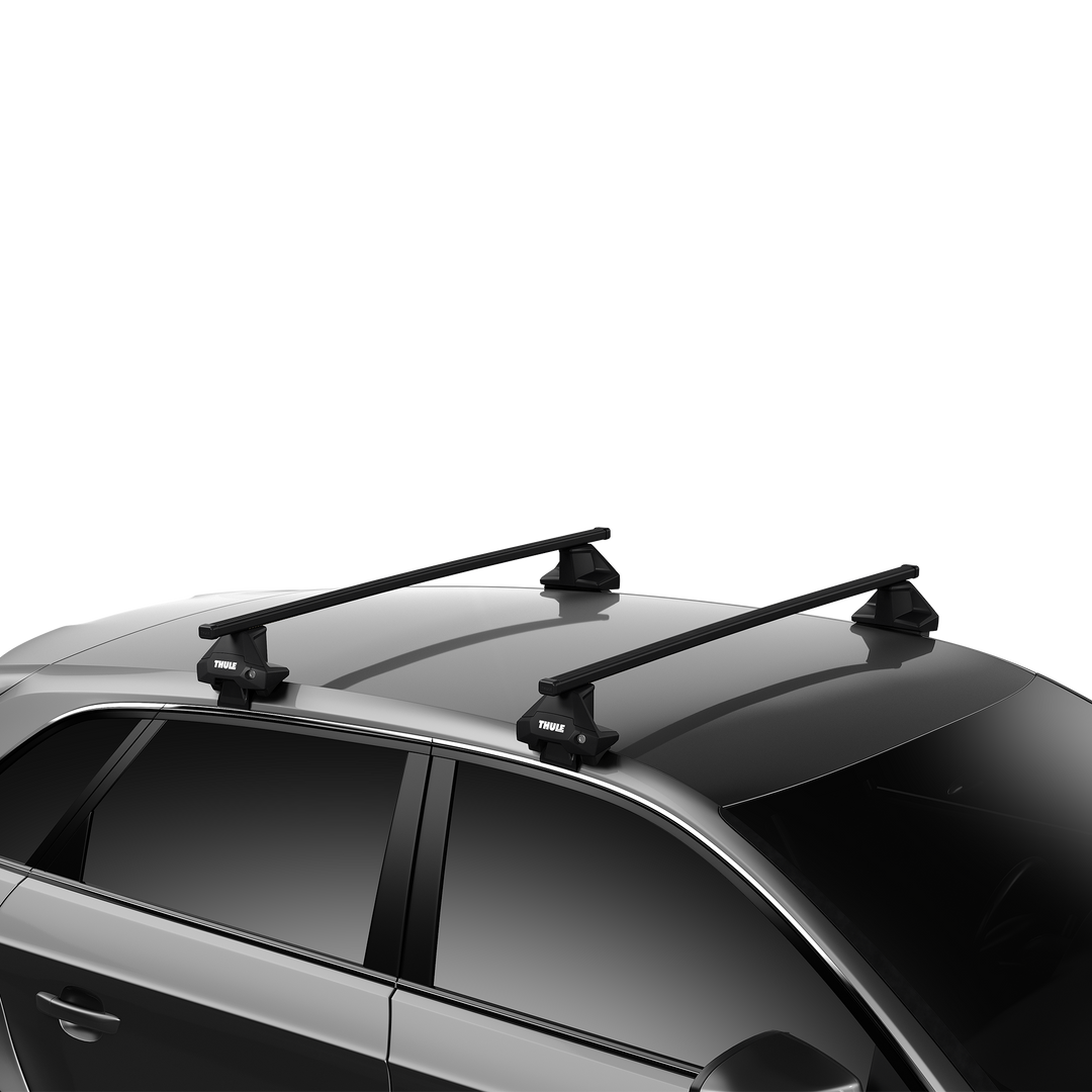 Thule SquareBar Evo with 7105 foot pack