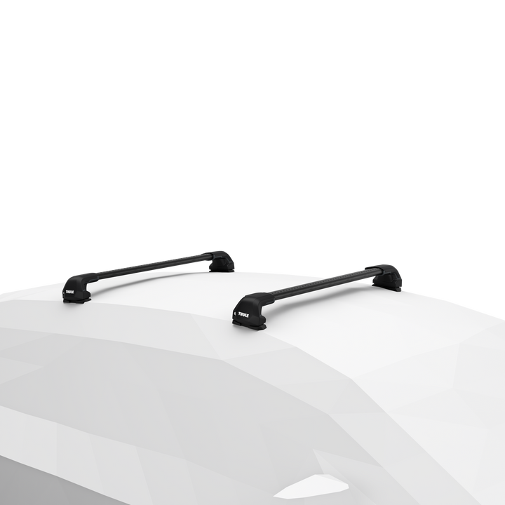 Thule WingBar Edge - Black with 7207 foot pack