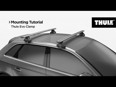 Thule WingBar Evo - Black to fit: AUDI A4 4-dr Saloon, 2016 on