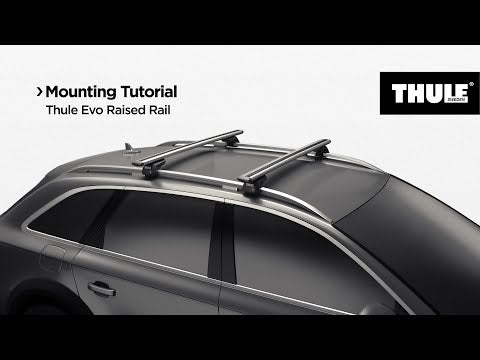 Thule SlideBar Evo to fit: DAEWOO Rezzo 5-dr Estate, 2000 - 2004