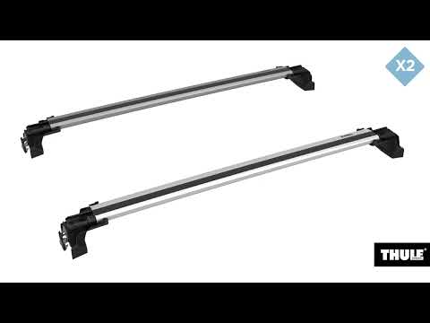Thule WingBar Edge - Black to fit: FORD Focus 5-dr Estate, 2008 - 2011